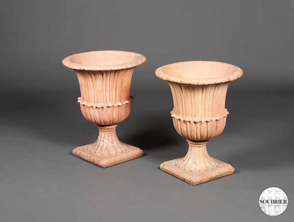 Vases en terre cuite