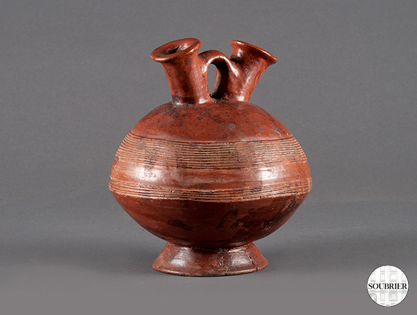 Mexican terracotta vase