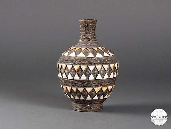 Vases marocains en dinanderie