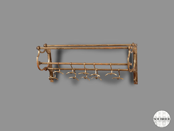 Cloakroom brass twentieth